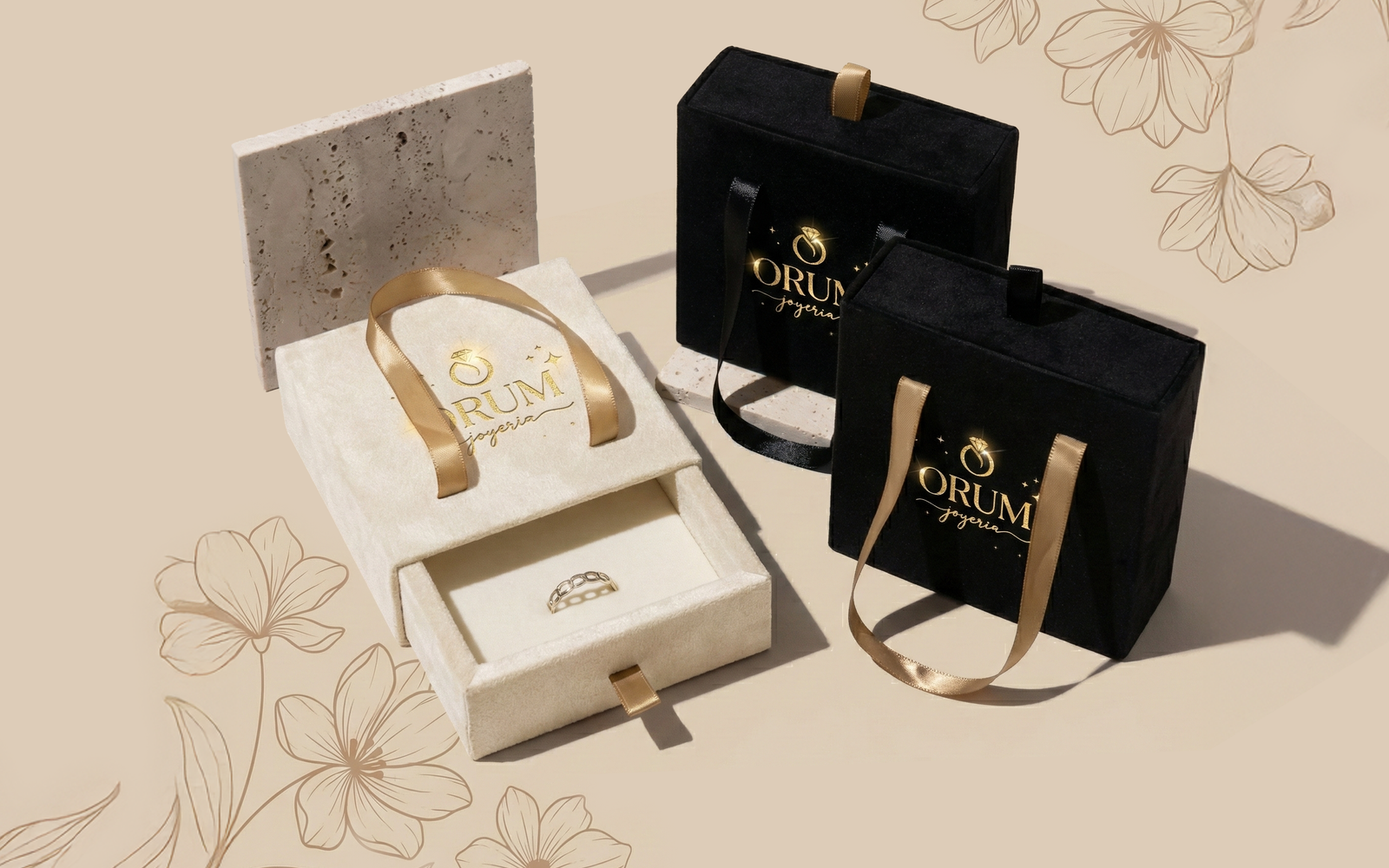 Progetto di busta regalo con identità di marca - Gloria Cárdenas