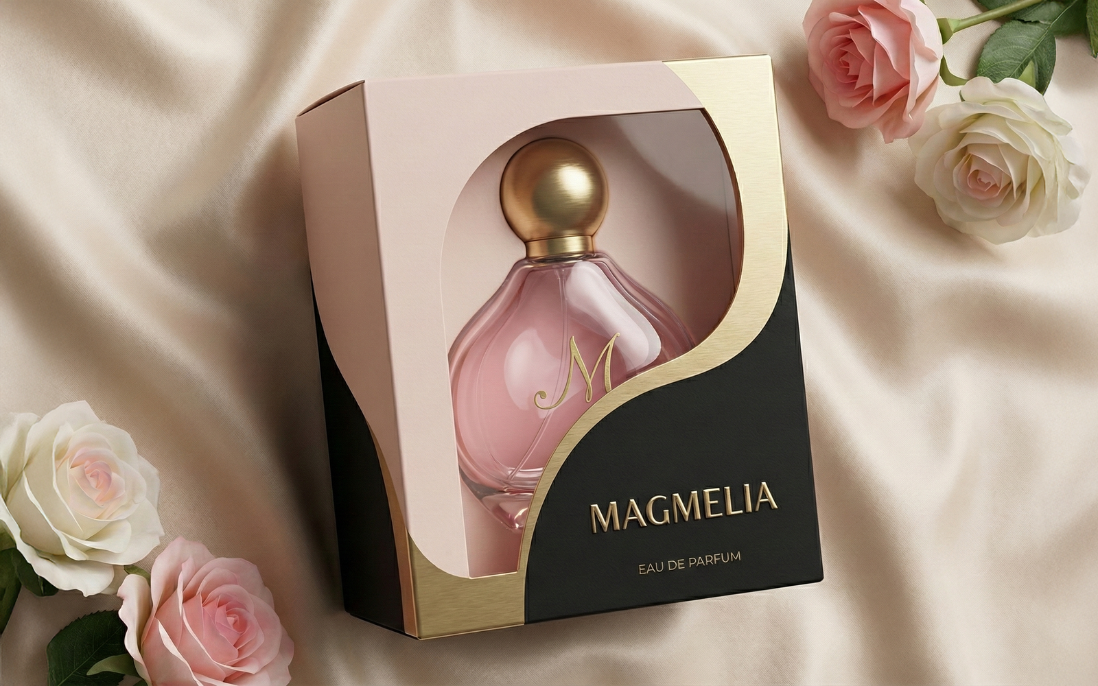 Progetto di packaging per cosmetici con scatola premium - Gloria Cárdenas